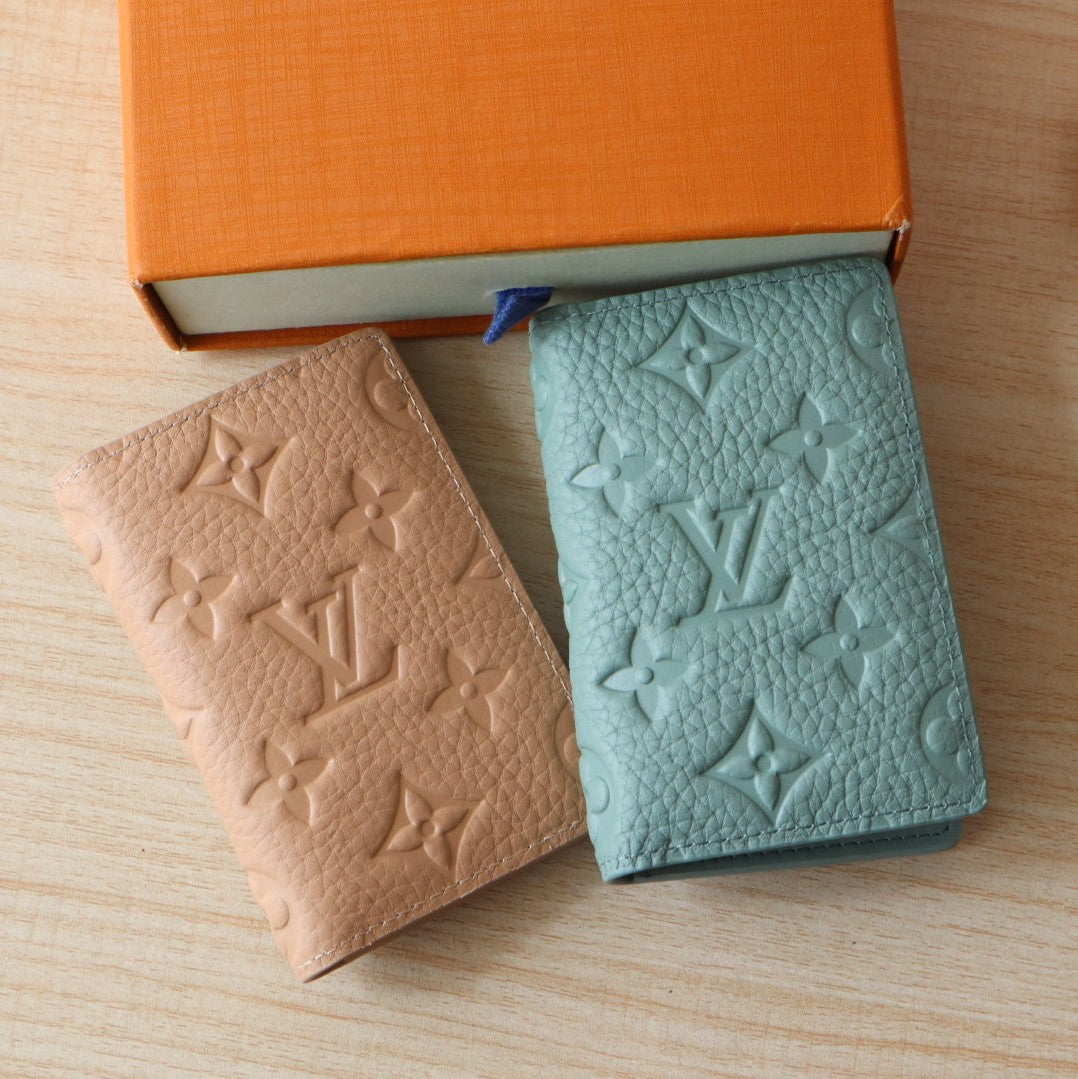 LV Pocket Organizer Monogram Grained Taurillon Cowhide mysite