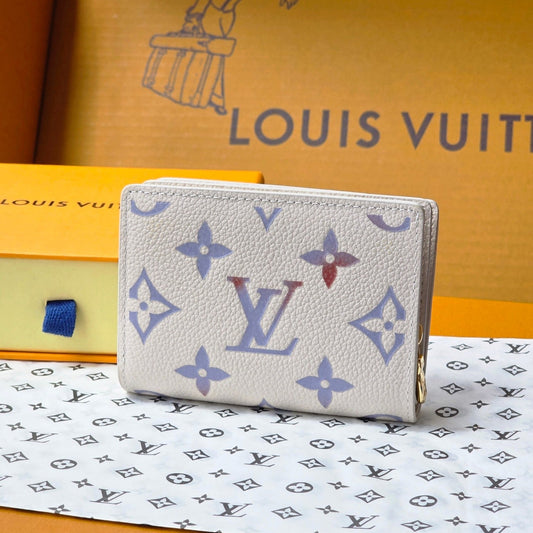 LV M25595 Cléa Wallet Dream Beige Embossed Grained Cowhide - Light GHW mysite