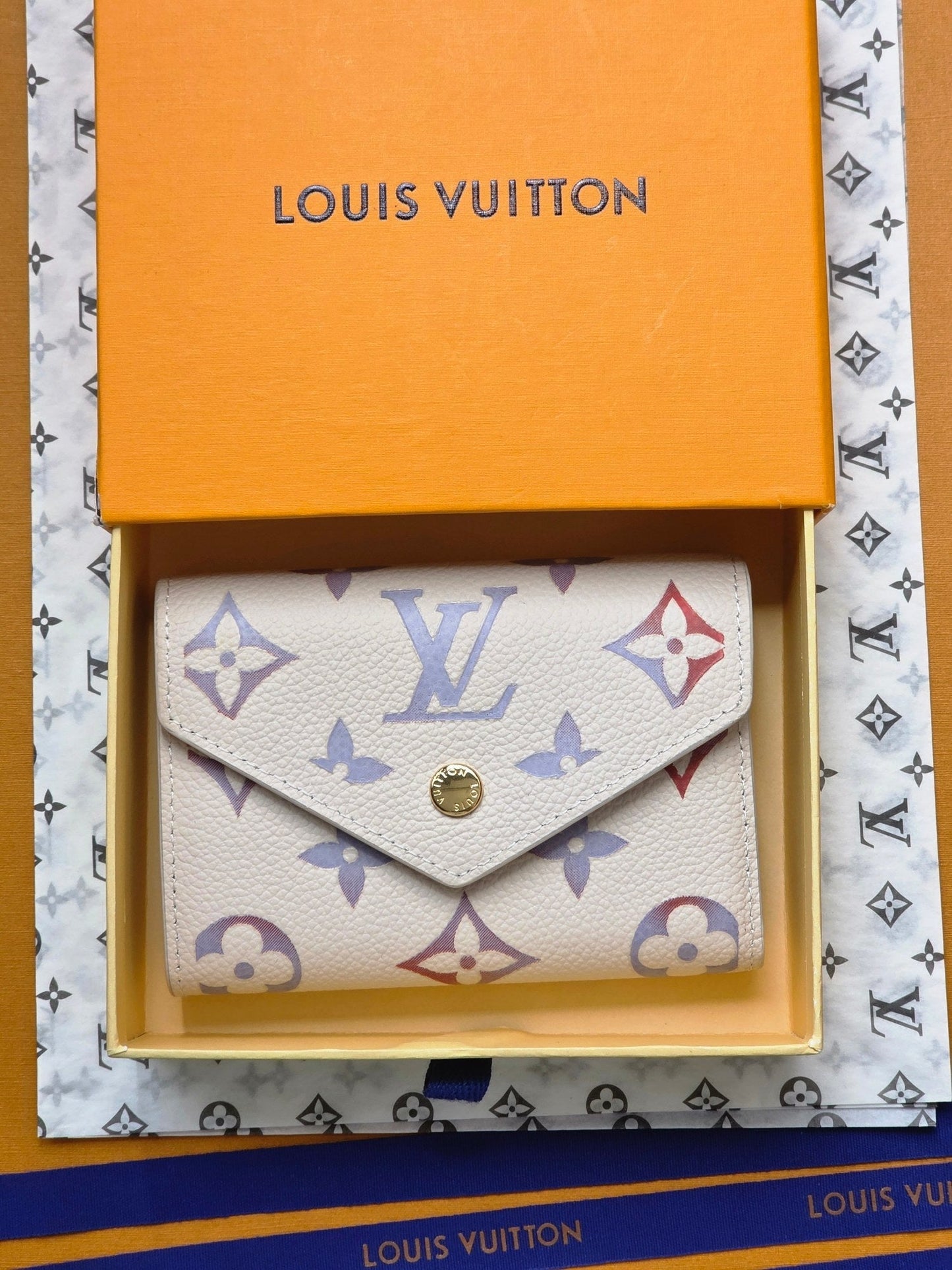 LV M25649 Victorine wallet Dream Beige Embossed Grained Cowhide - Light GHW mysite