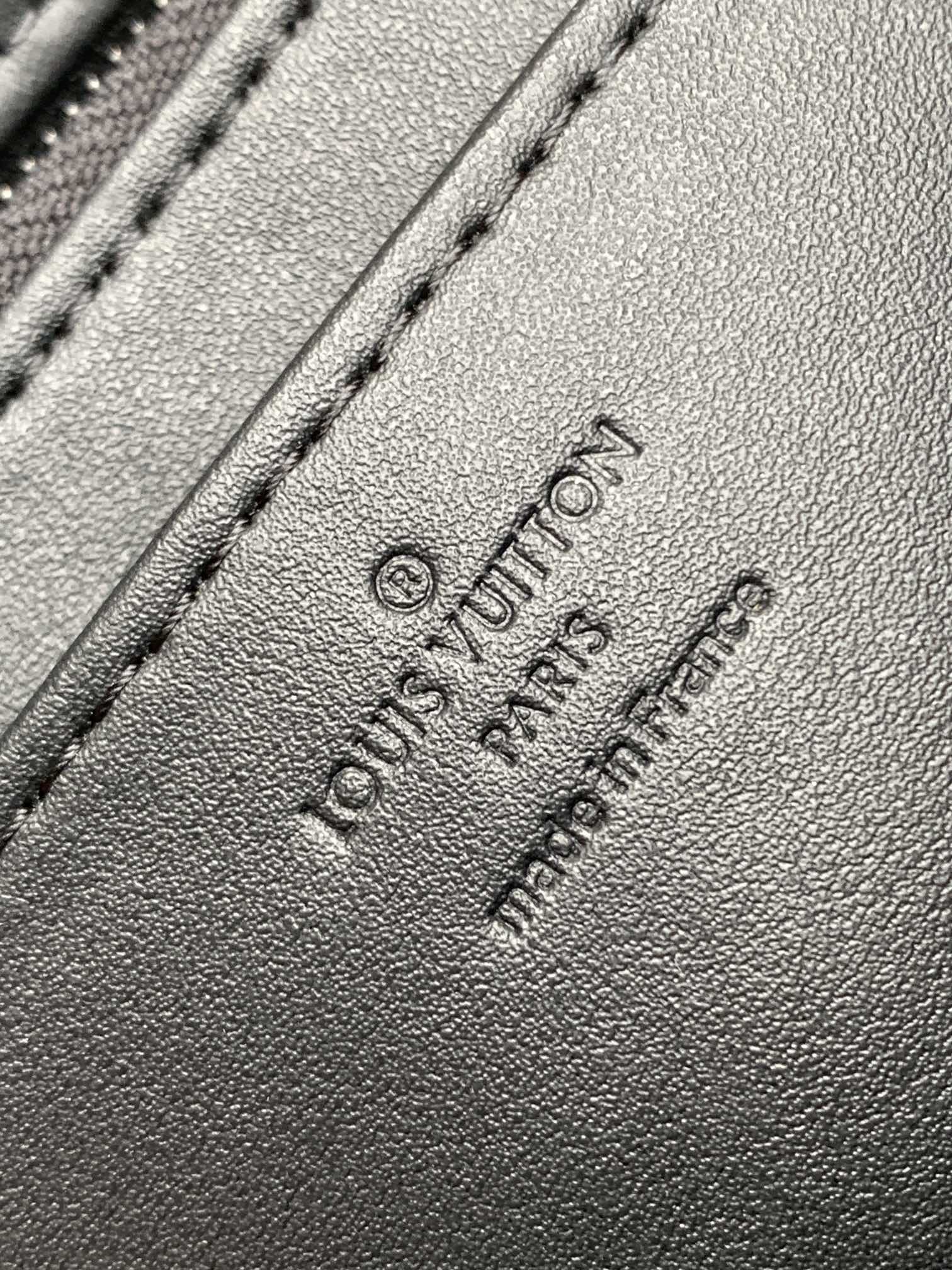 LV GO-14 MM 23cm Black Lambskin Black Metal HW mysite