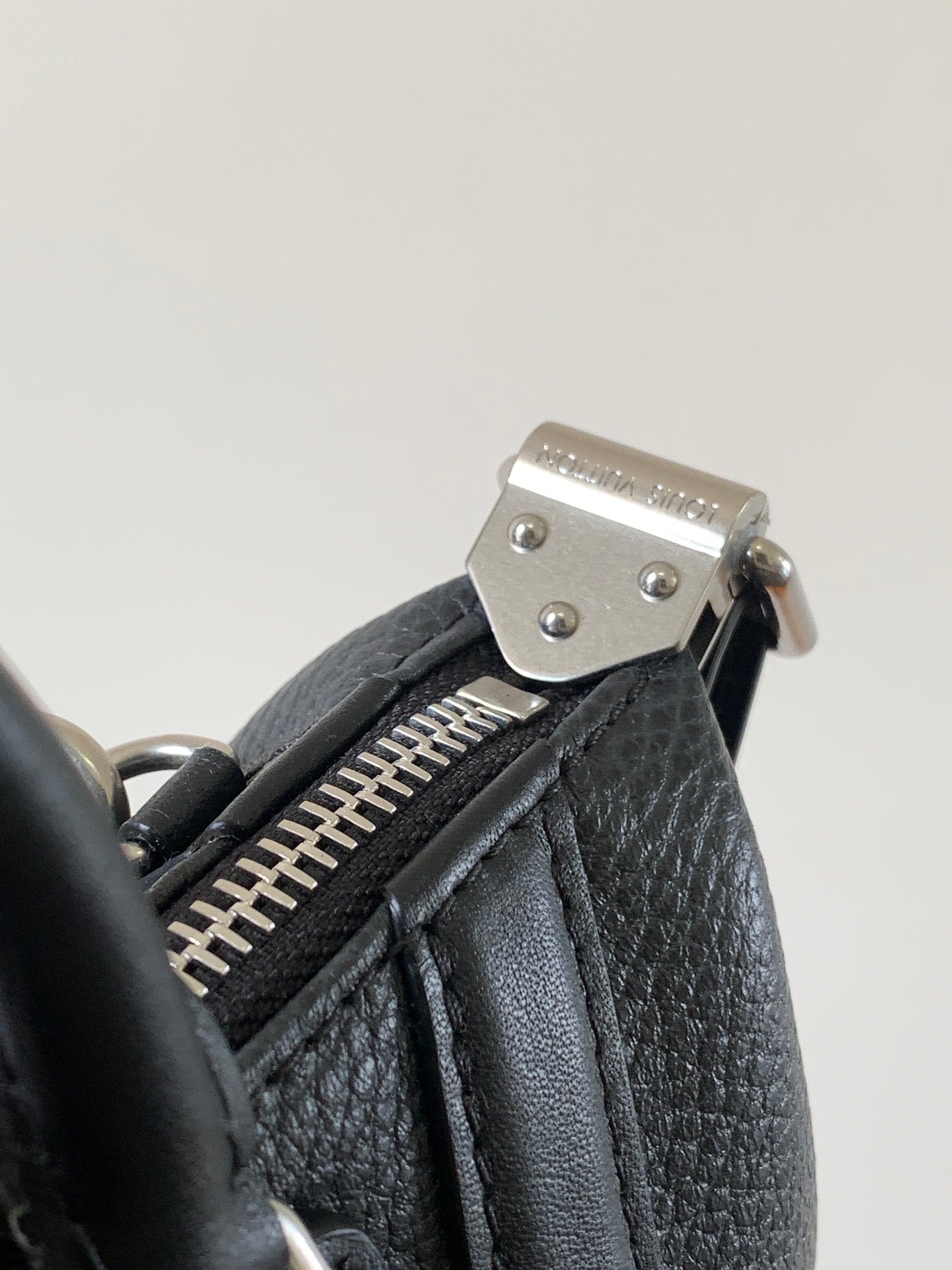 LV Nano LV Biker 23cm Black Sheepskin & Cowhide Metal mysite