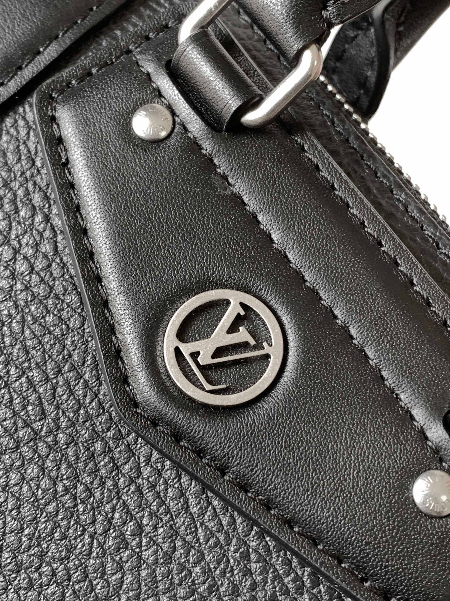 LV Nano LV Biker 23cm Black Sheepskin & Cowhide Metal mysite