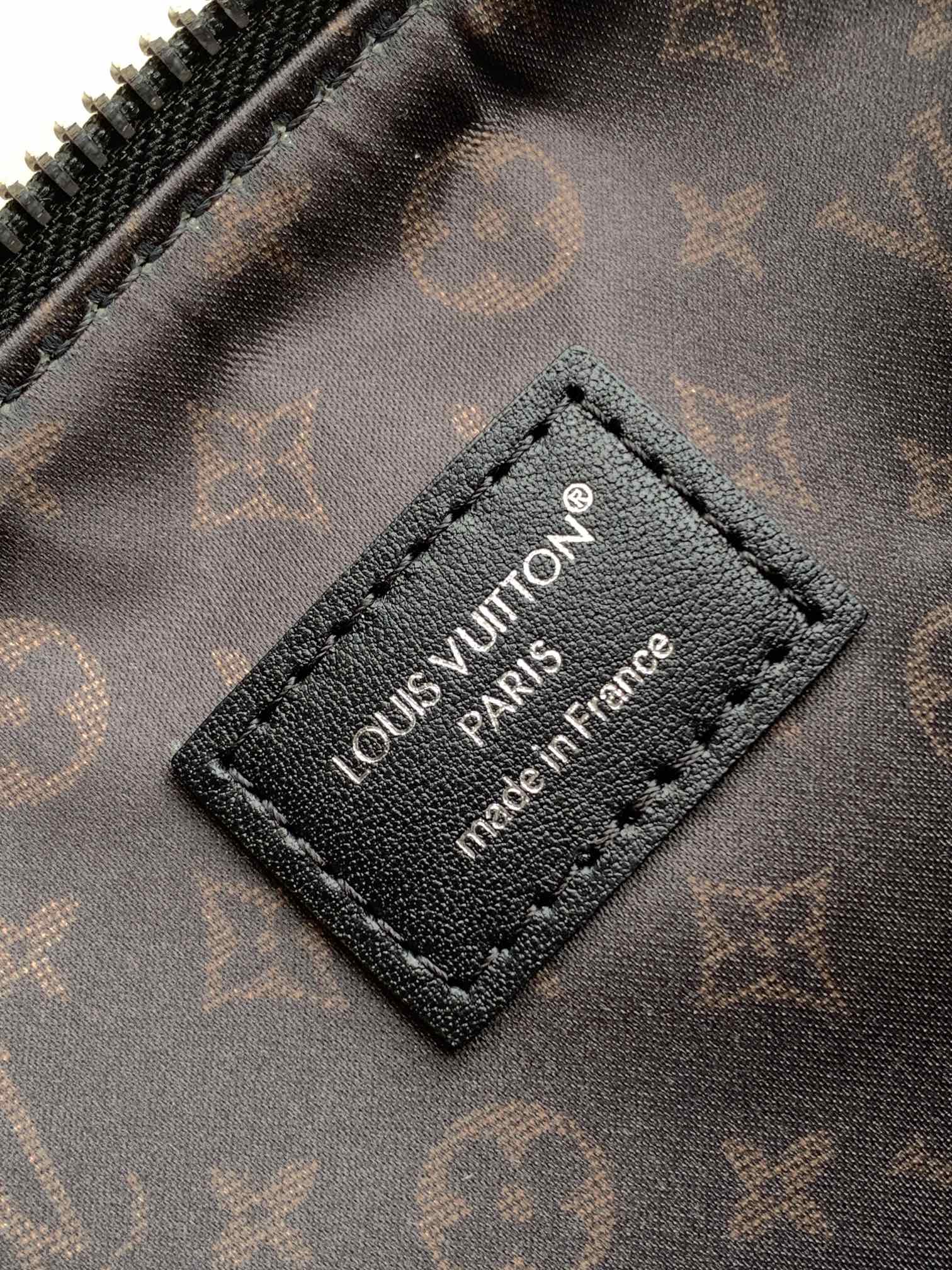 LV Nano LV Biker 38cm Black Sheepskin & Cowhide Metal mysite