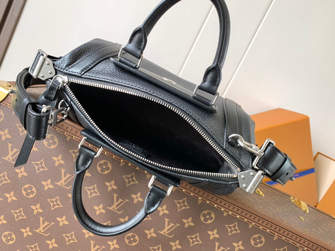 LV Nano LV Biker 38cm Black Sheepskin & Cowhide Metal mysite