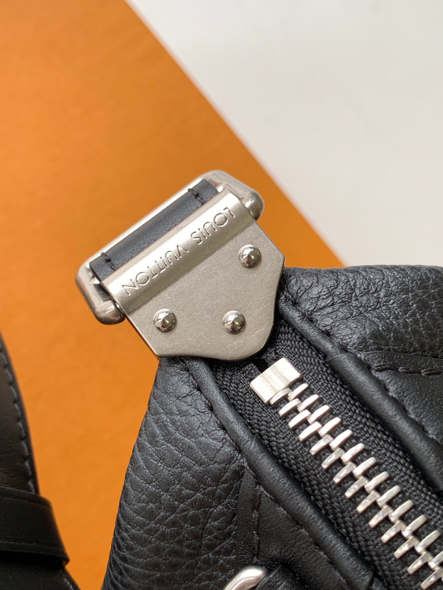 LV Nano LV Biker 38cm Black Sheepskin & Cowhide Metal mysite