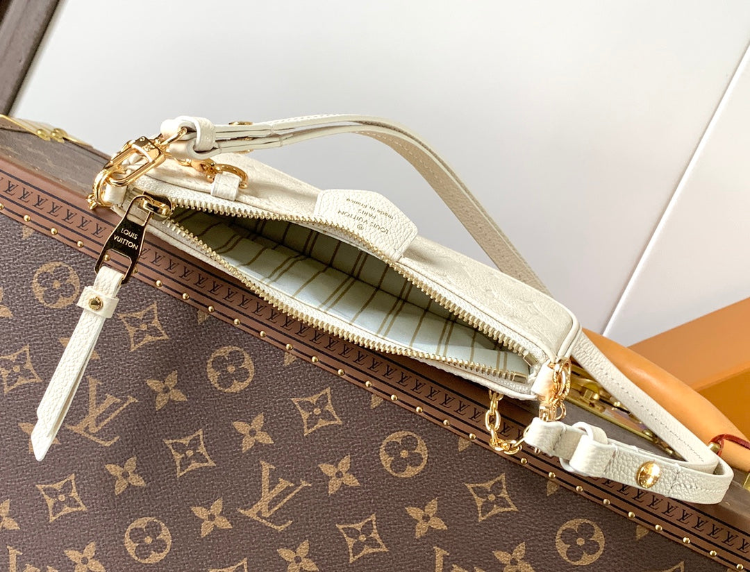 LV Easy Pouch On Strap White Embossed Monogram Empreinte Cowhide 251749 mysite