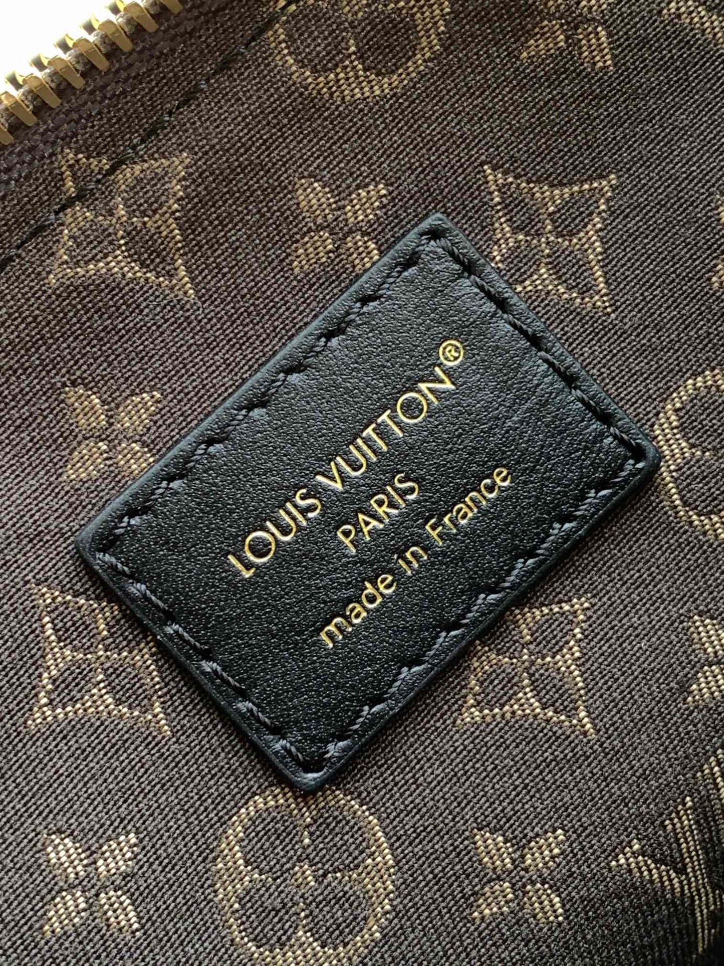 LV Nano LV Biker 30cm Black Light Gray Sheepskin & Cowhide Metal mysite