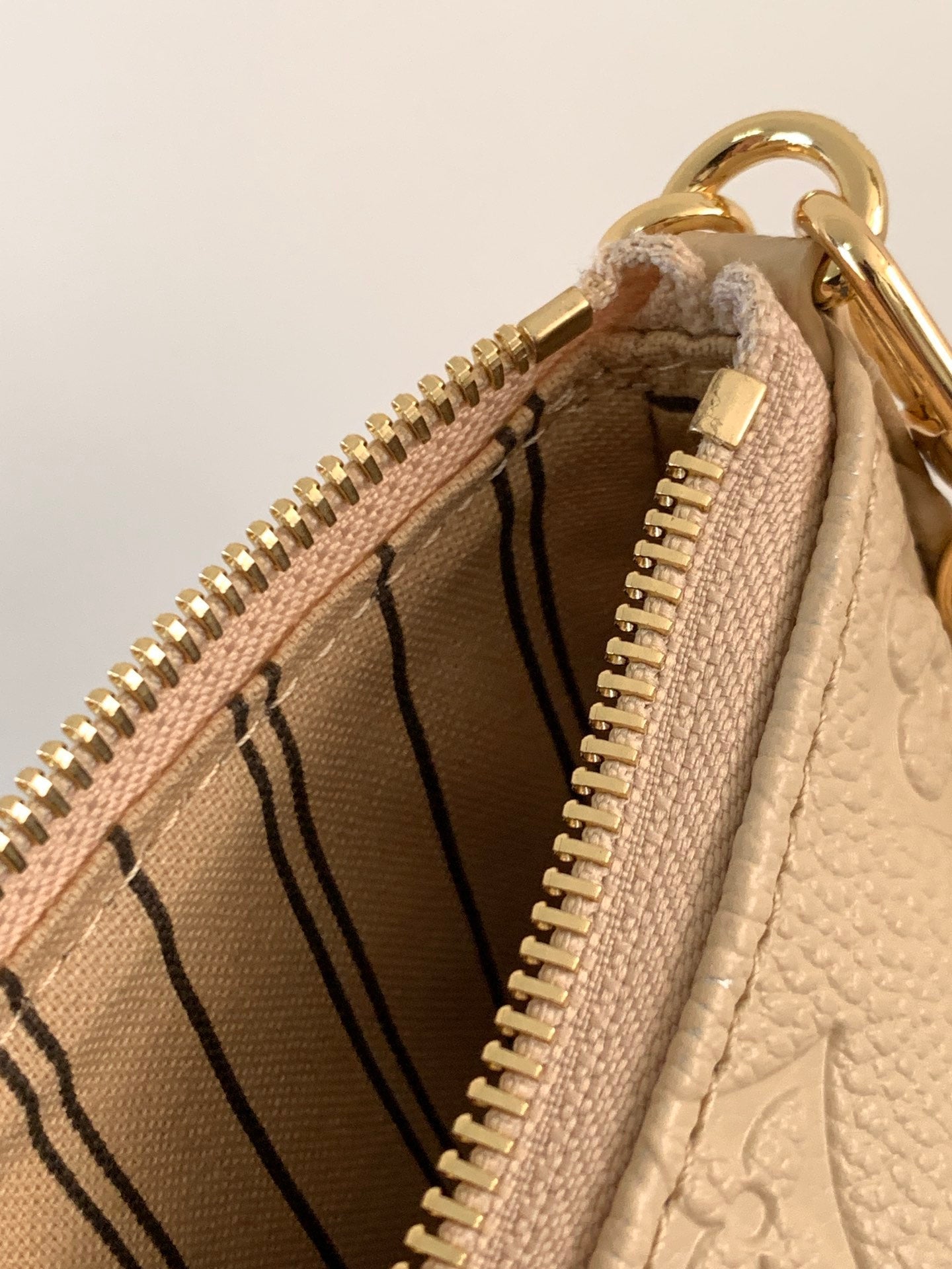 LV Easy Pouch On Strap Off White Embossed Monogram Empreinte Cowhide 251755 mysite