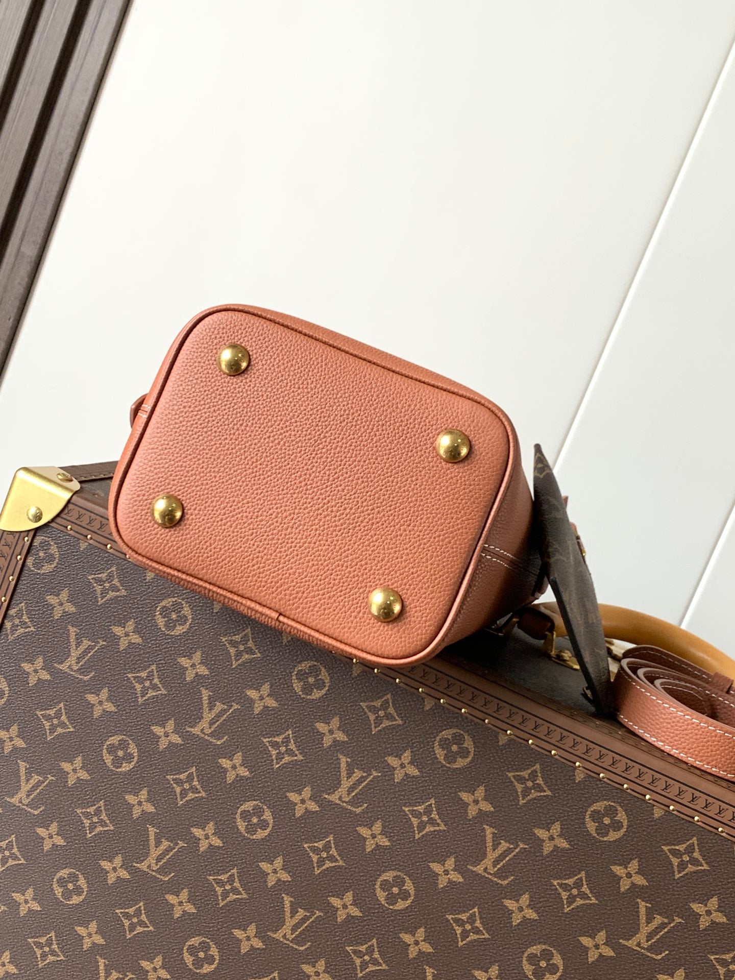 LV Low Key All In BB 16cm Brown Cowhide GHW mysite