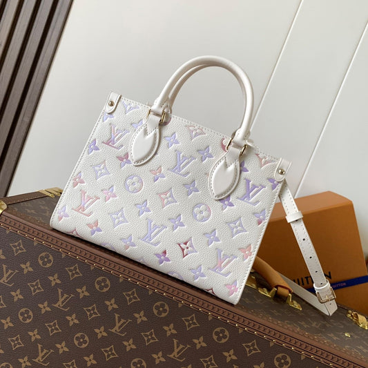 LV OnTheGo PM  Dream Monogram Embossed Cowhide-Light GHW mysite