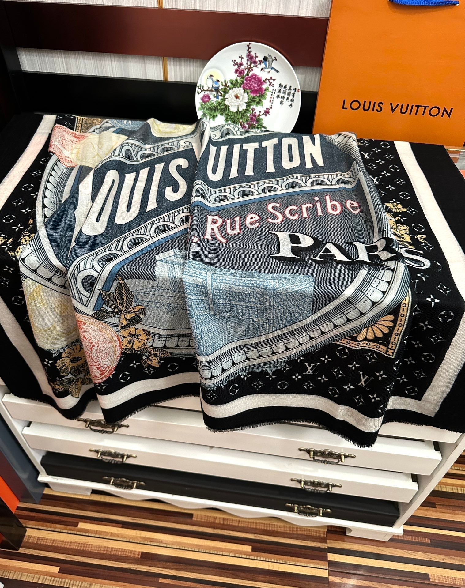 SCARF MALLES MERVEILLEUSES 200 CM IN COLORFUL CASHMERE 400066 mysite