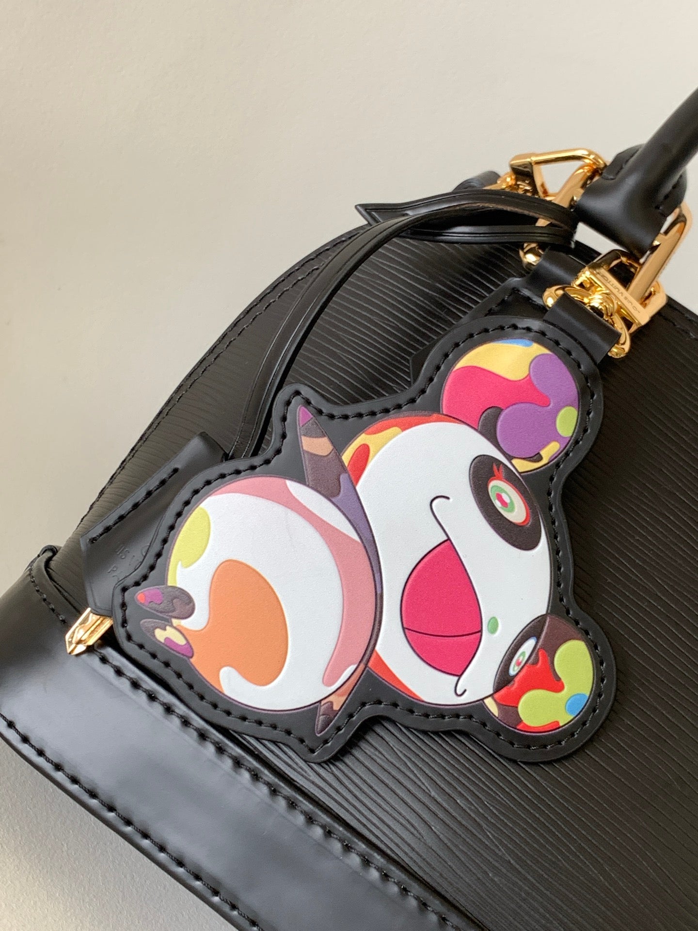 LV x TM Alma BB M13670 Handbag 23.5cm Black Epi Grained Cowhide mysite