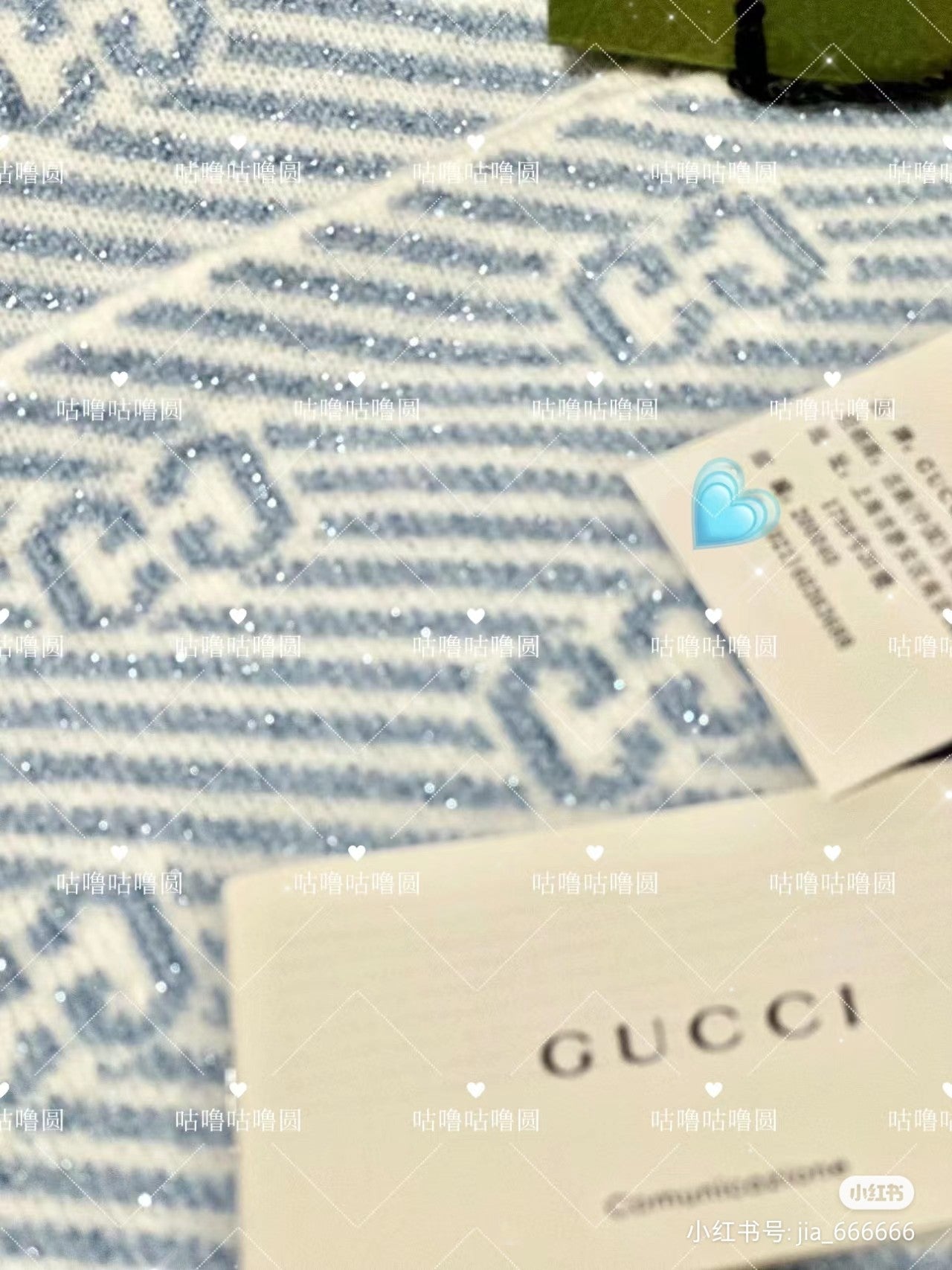 SCARF 195 CM IN SAPPHIRE BLUE WOOL 401496 mysite