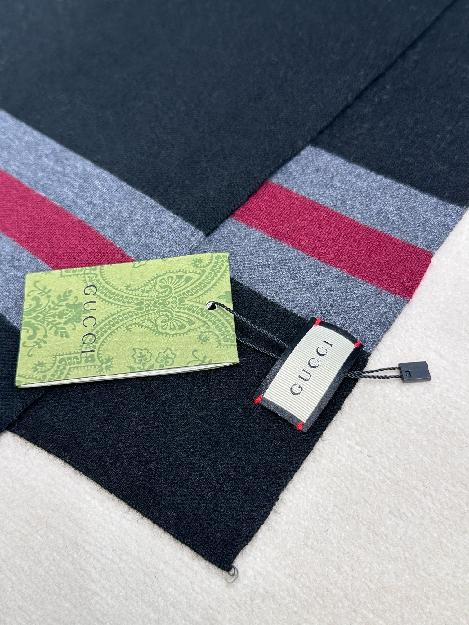 SCARF 180 CM IN BLACK CASHMERE 398453 mysite