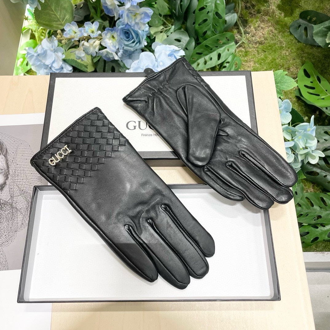 GLOVES IN BLACK SHEEPSKIN 456295 mysite
