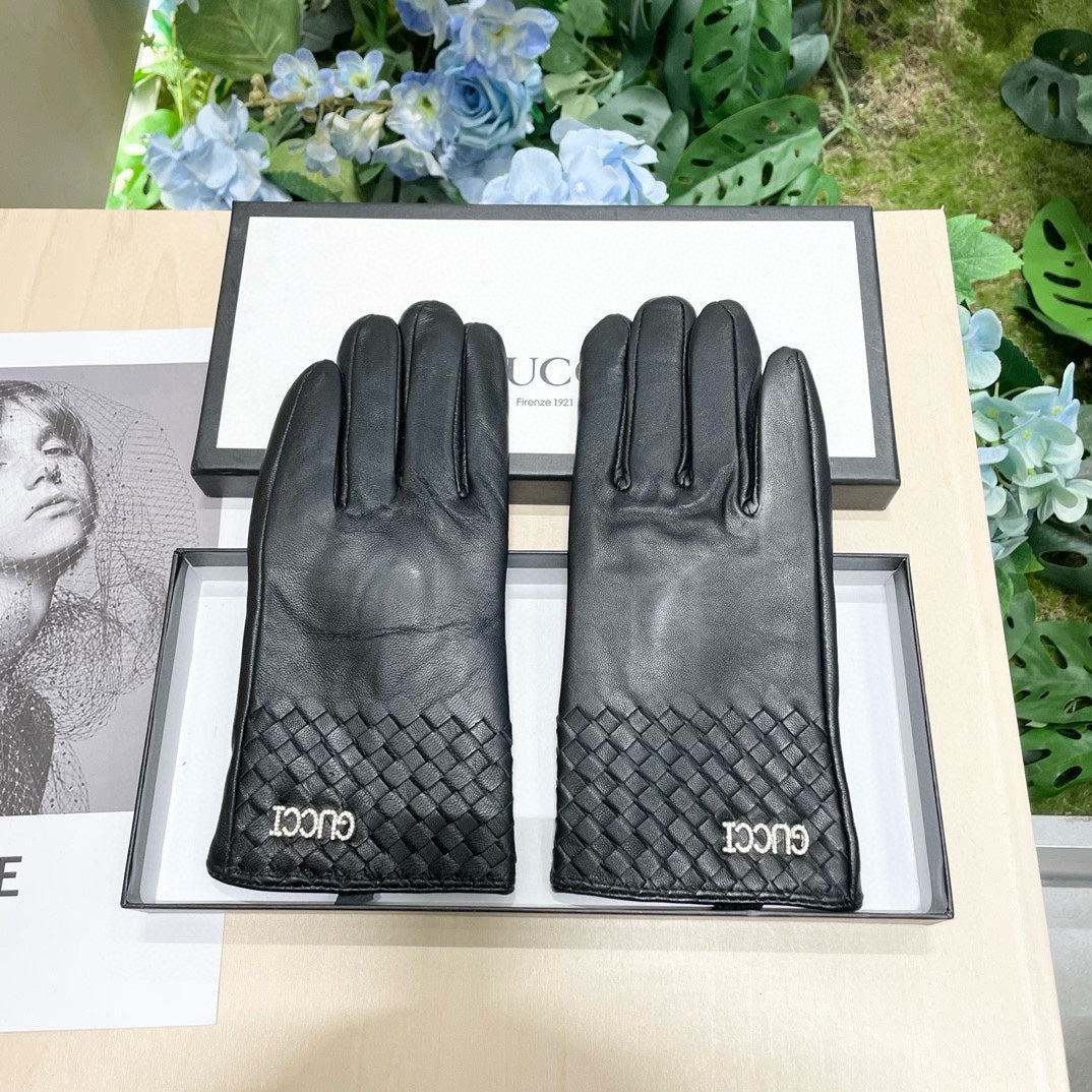 GLOVES IN BLACK SHEEPSKIN 456295 mysite