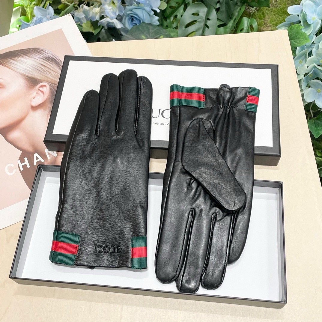TOUCHSCREEN GLOVES WITH WEB IN BLACK SHEEPSKIN 464982 mysite