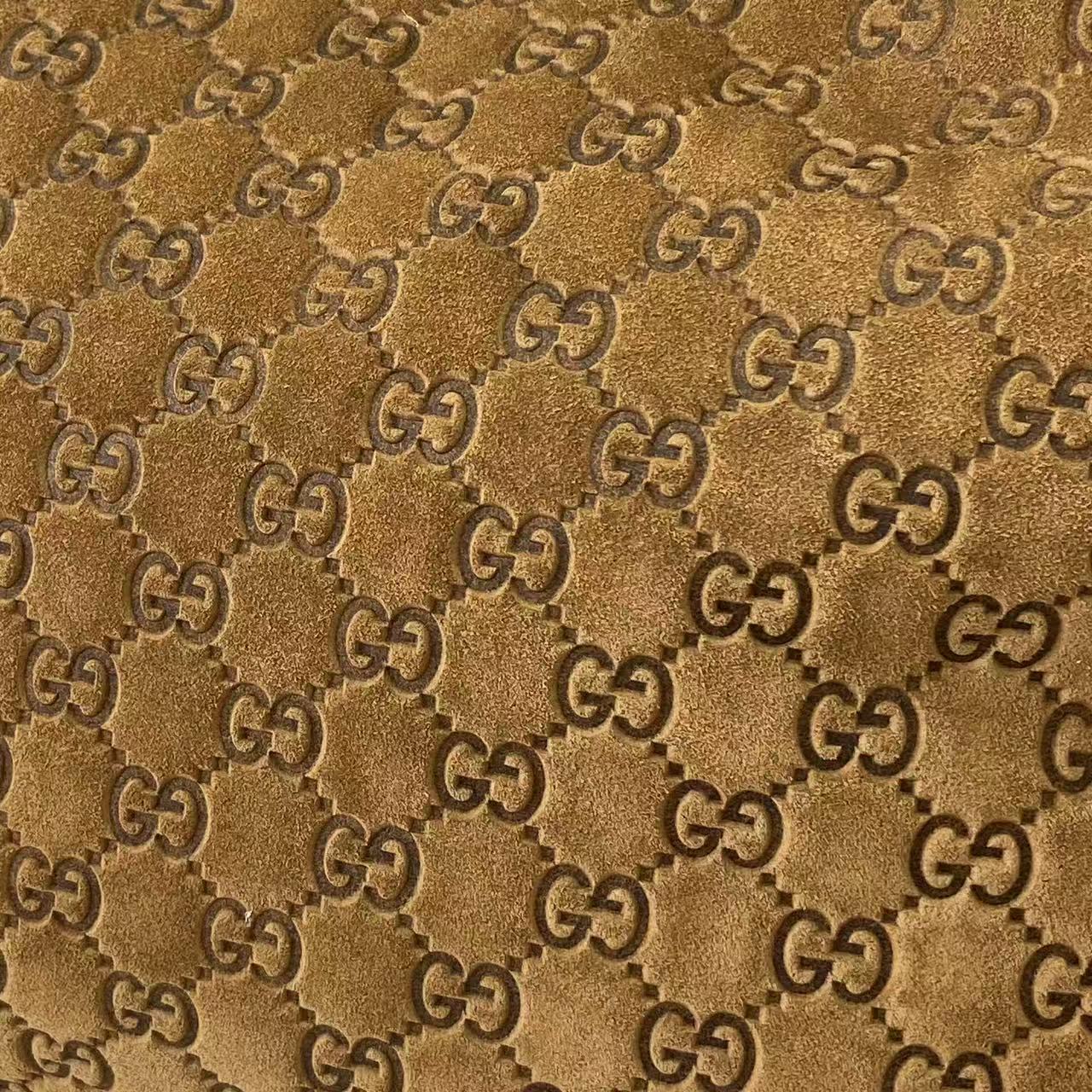 Gucci 25 Beatrix Handbag Brown Gold Suede mysite