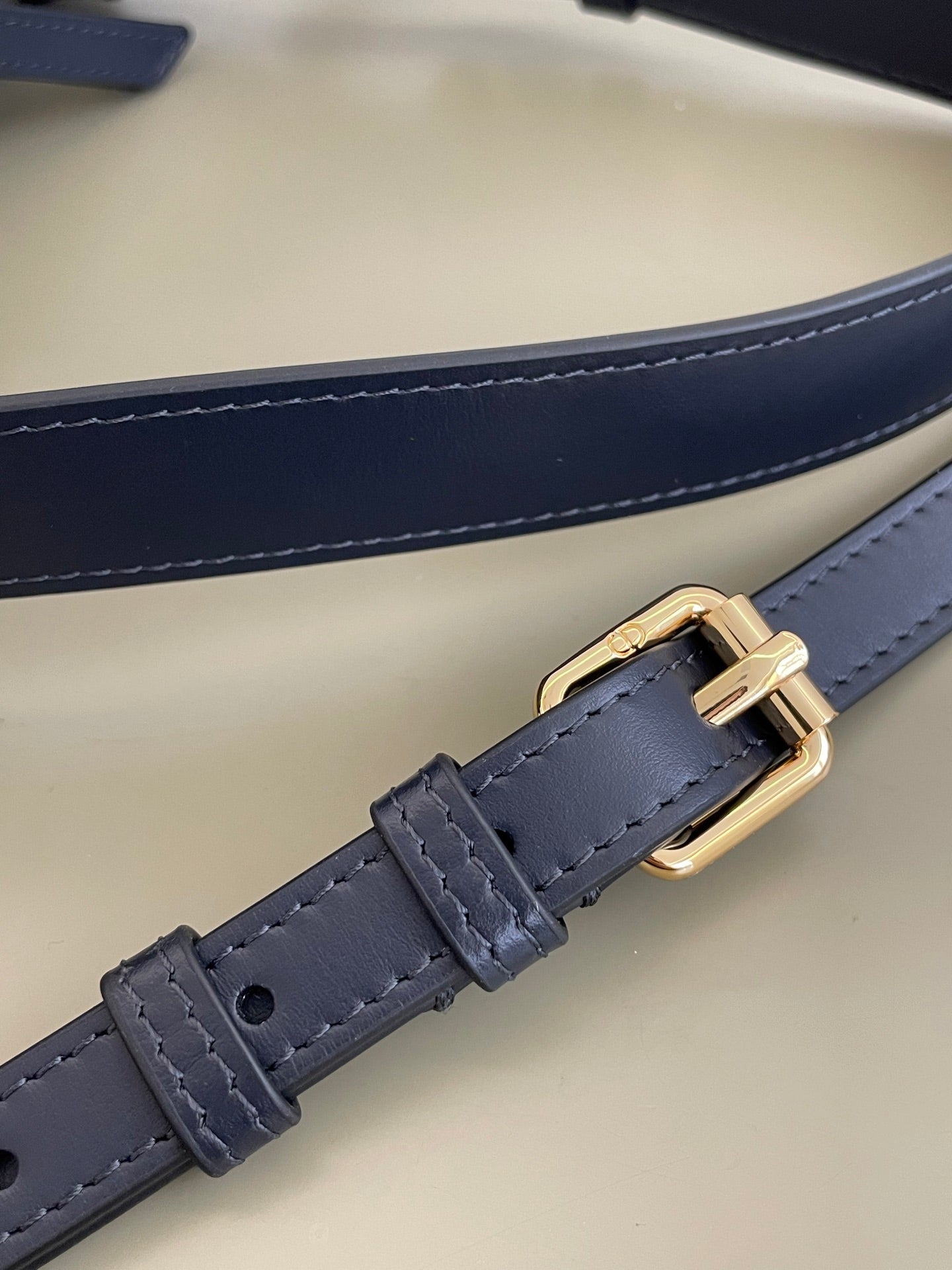 CD Medium Dream Bag 18 Blue Oblique Jacquard and Calfskin mysite