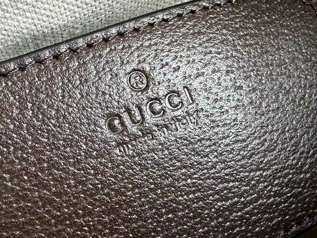 OPHIDIA 21 GG SMALL SHOULDER BAG IN BEIGE CANVAS AND BROWN CALFSKIN mysite