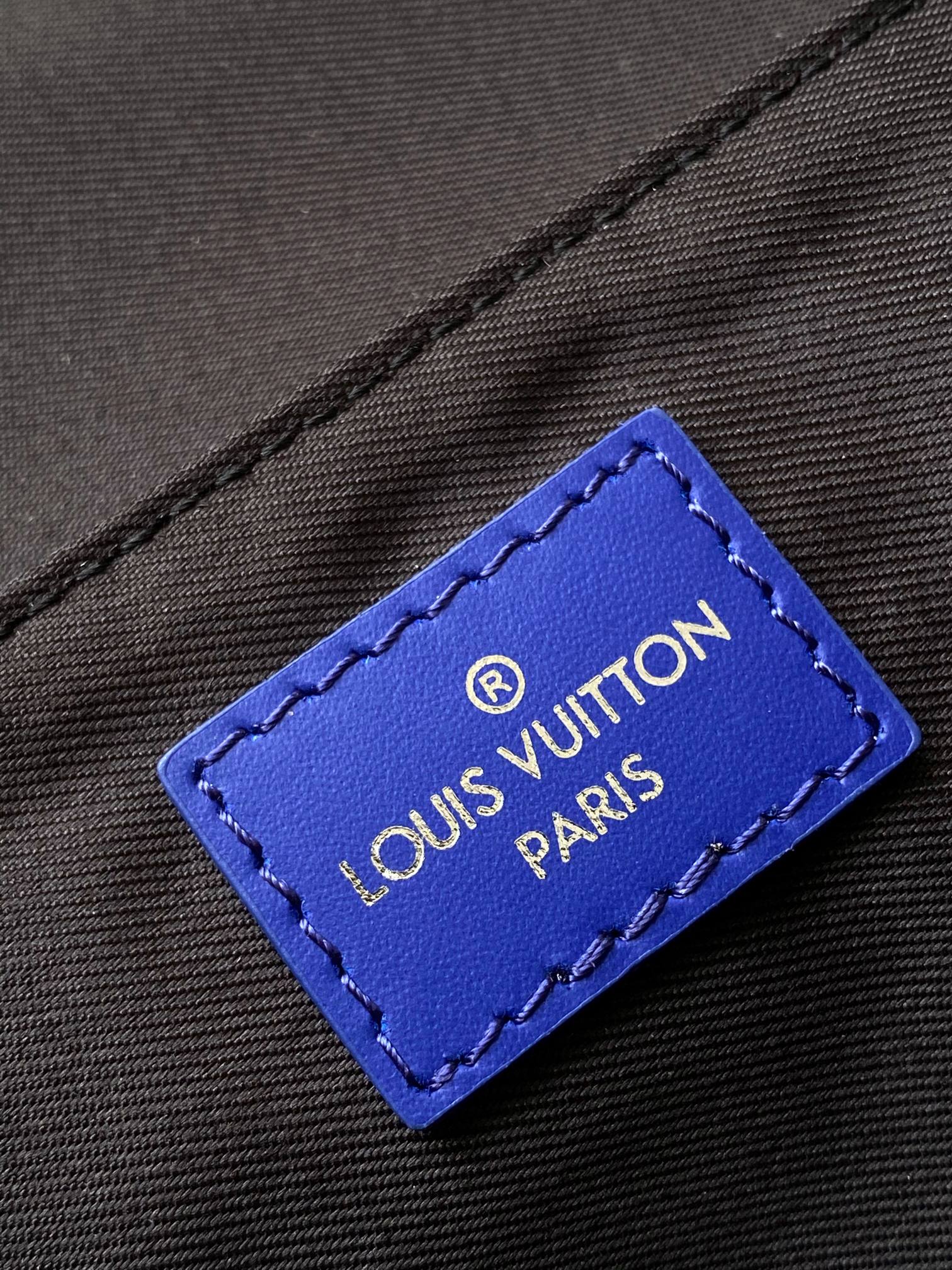 LV N00085 District Messenger Black Indigo Blue Damier Graphite Canvas 268780 mysite