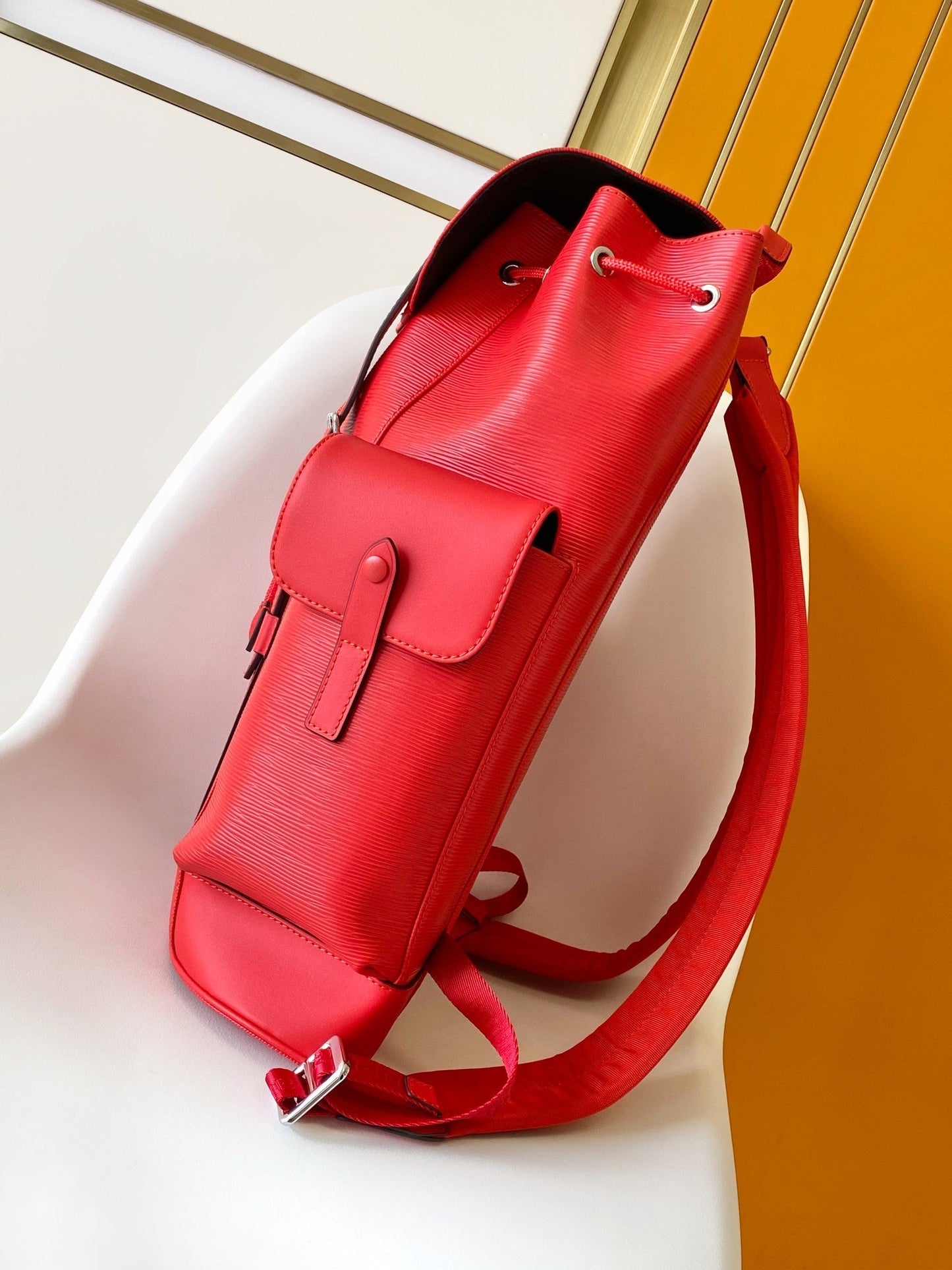 LV x Supreme Christopher Backpack Red Epi XL Cowhide 268773 mysite