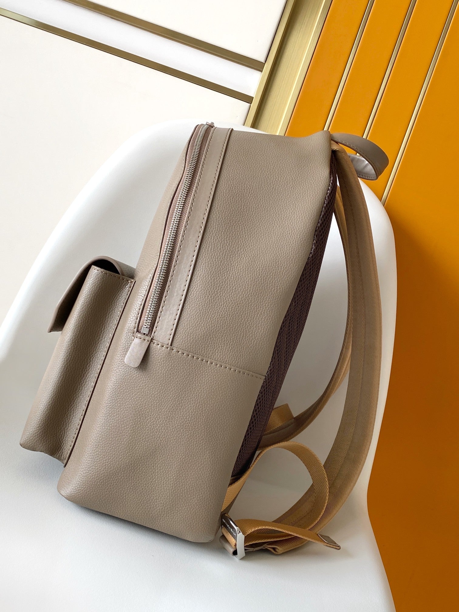 LV M57079 Takeoff Backpack Brown Aerogram Cowhide mysite