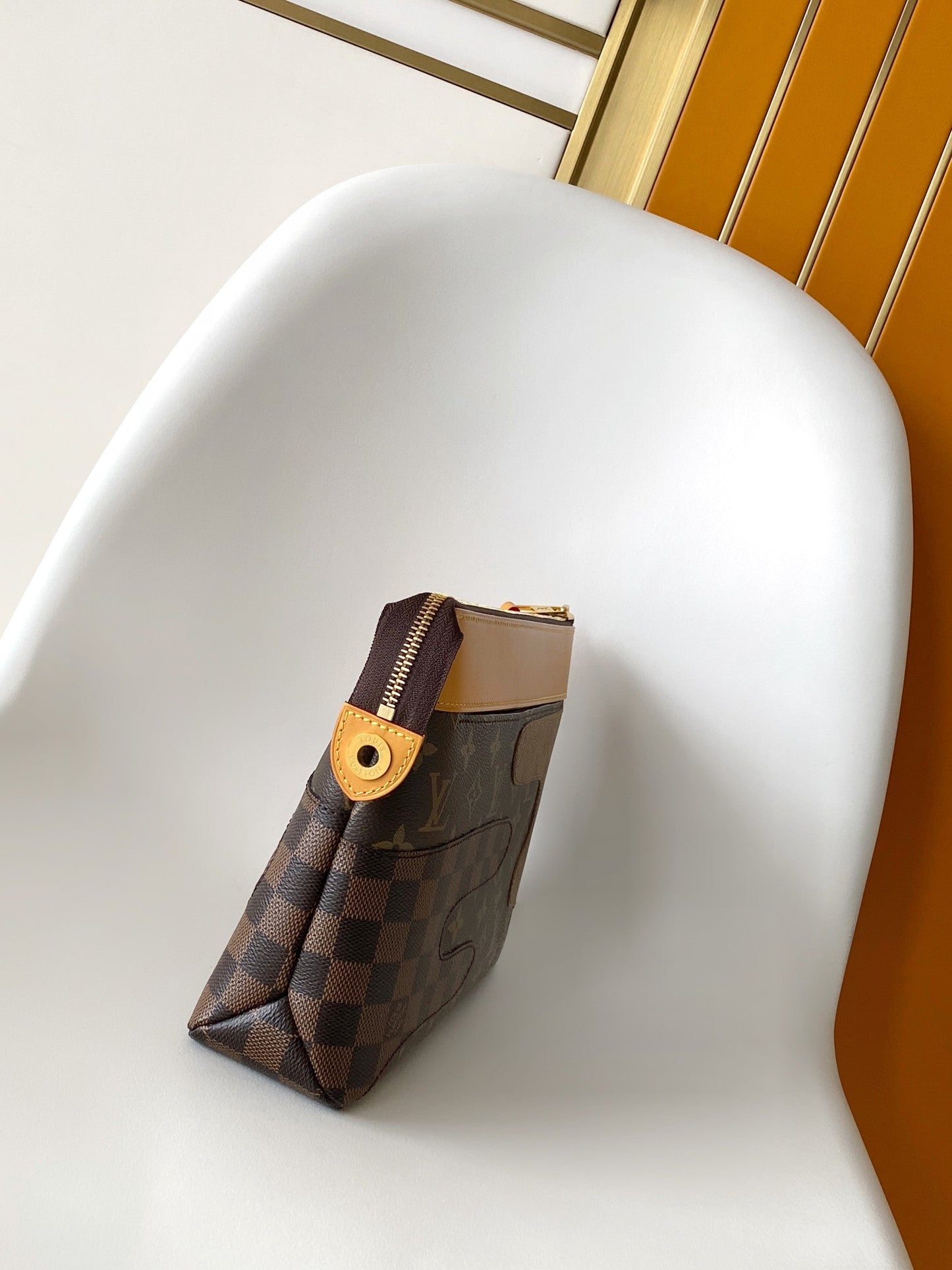 LV Pochette Voyage Souple Brown Monogram Landscape Canvas 268769 mysite