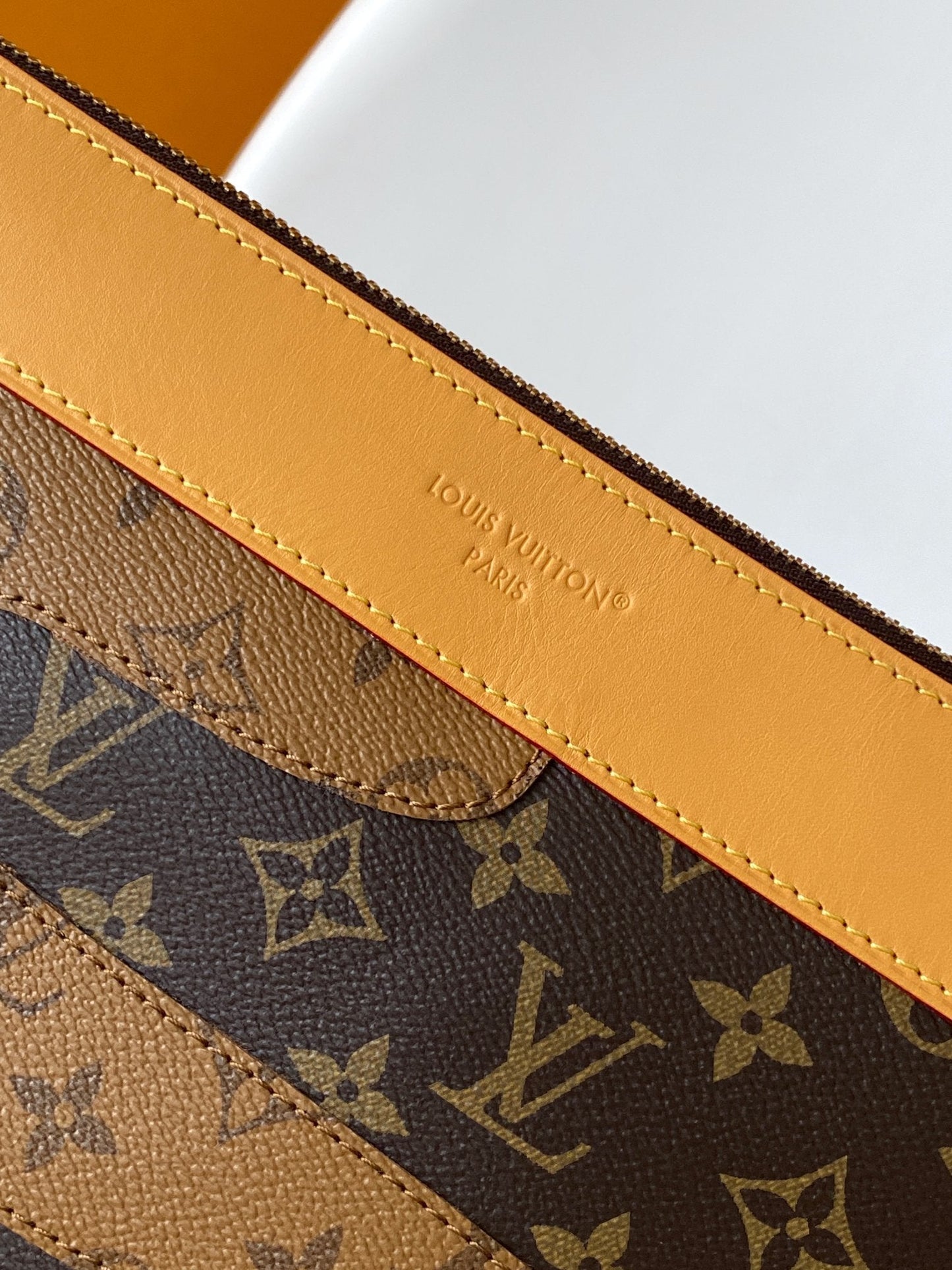 LV Pochette Voyage Souple Brown Monogram Landscape Canvas 268769 mysite