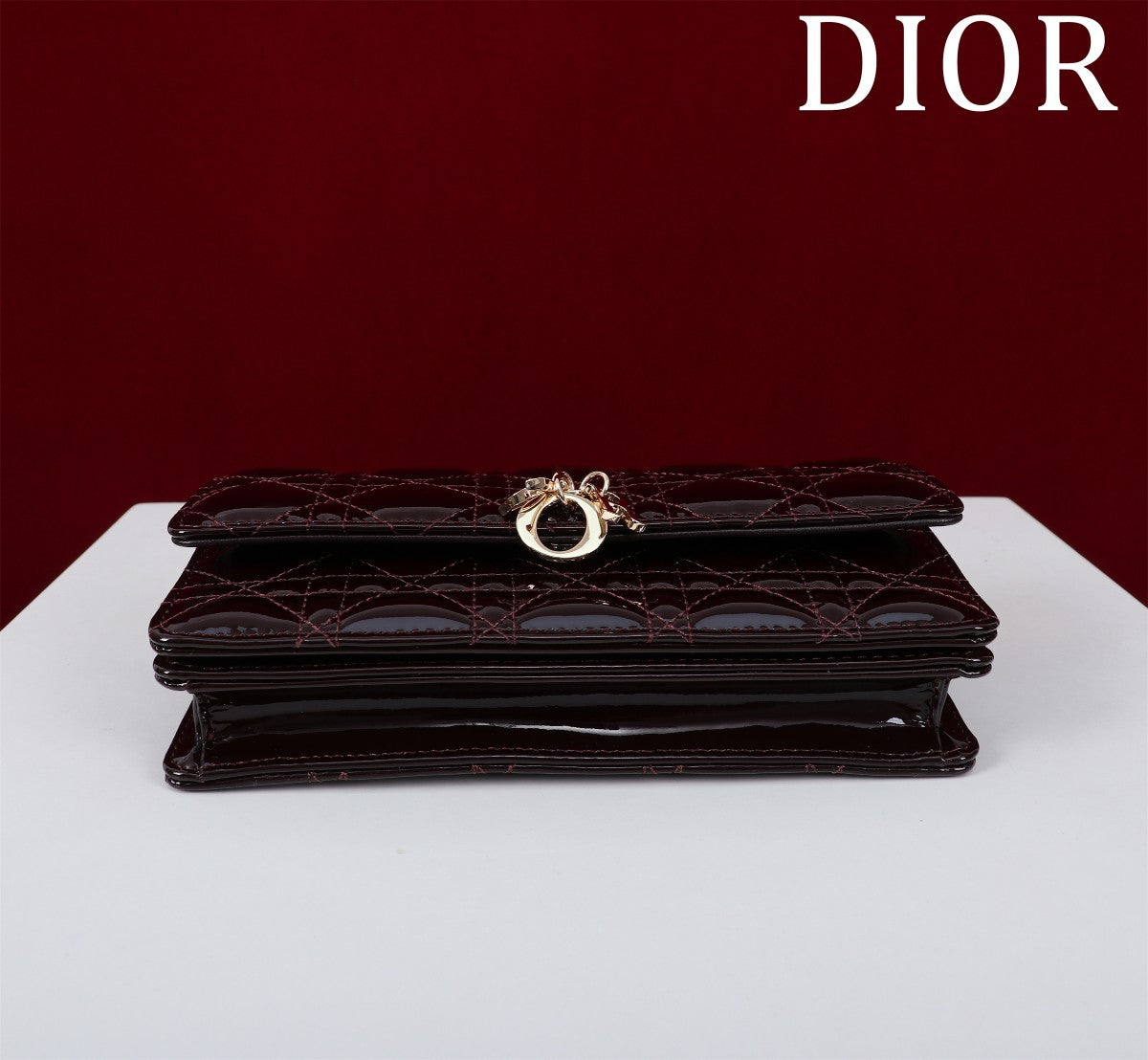 my cd mini 21 wine red patent calfskin mysite