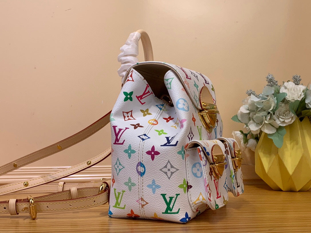 LV Venice LV x TM White Multicolored Monogram Canvas 203340 mysite