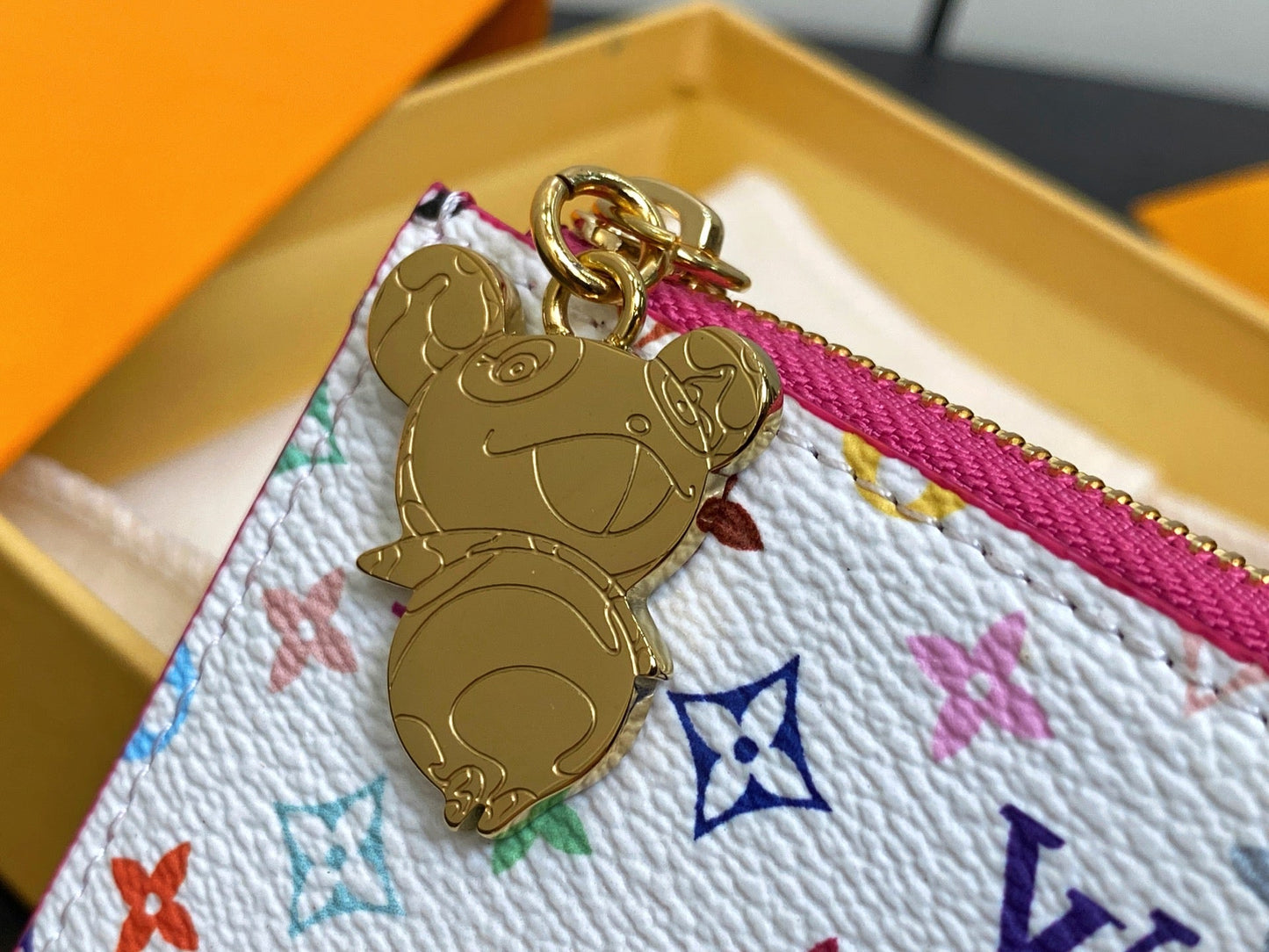 LV x TM ROMY Wallet Pink Gold Leather 329909 mysite