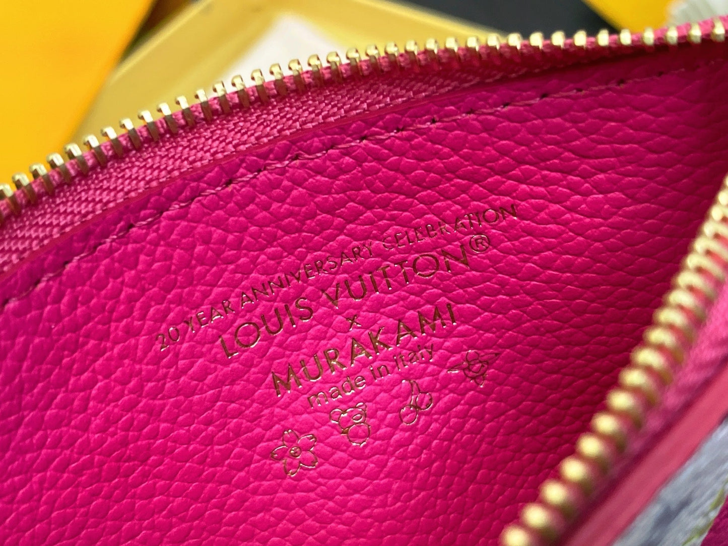 LV x TM ROMY Wallet Pink Gold Leather 329909 mysite