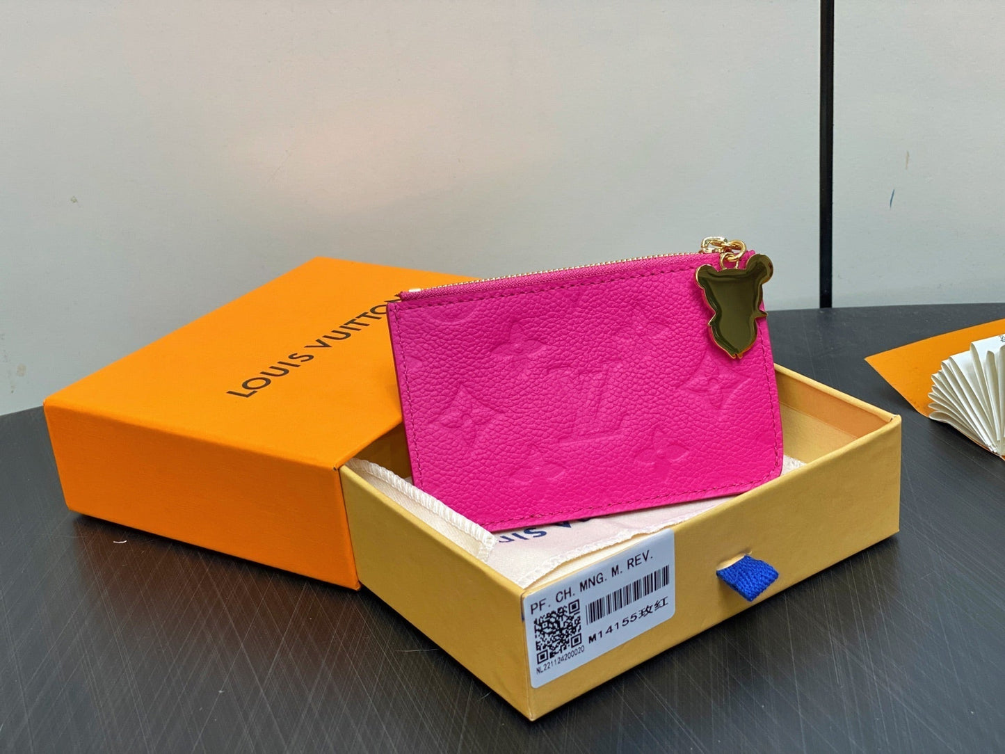 LV x TM ROMY Wallet Pink Gold Leather 329909 mysite