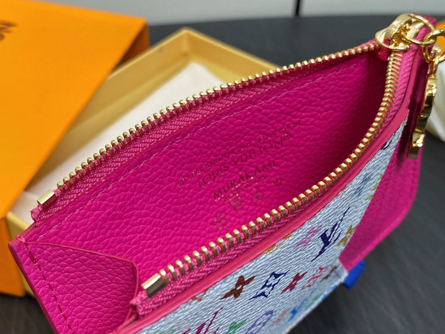 LV x TM ROMY Wallet Pink Gold Leather 329909 mysite