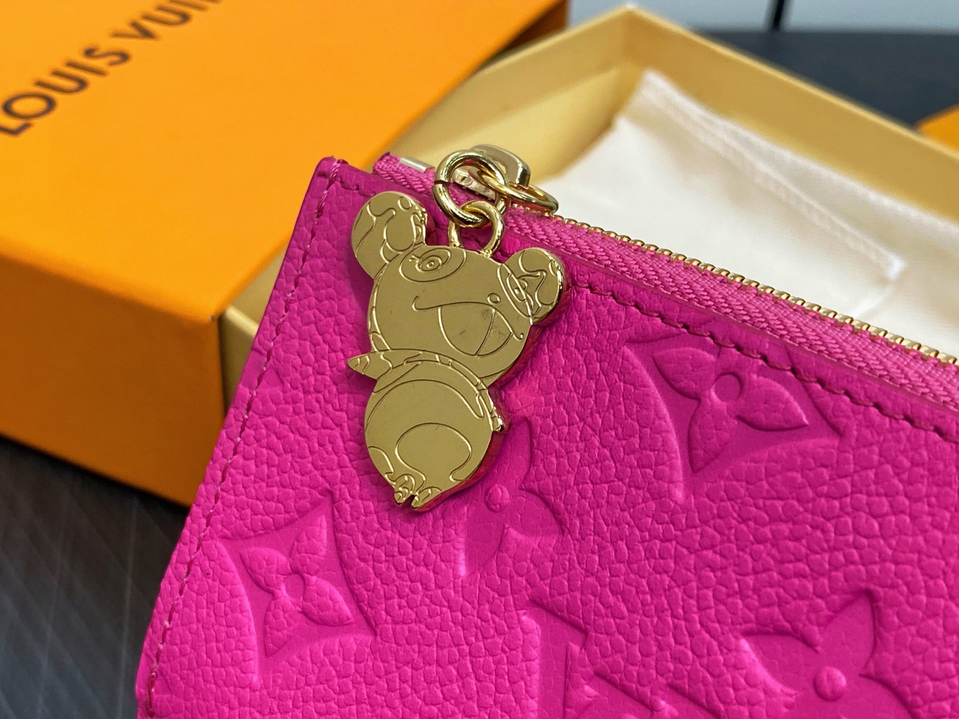LV x TM ROMY Wallet Pink Gold Leather 329909 mysite