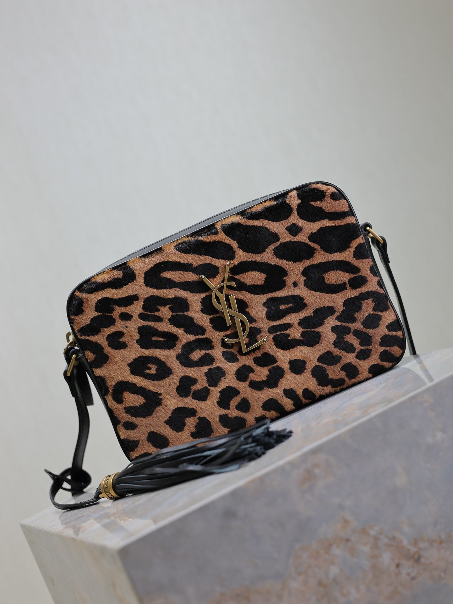 LOU CAMERA BAG 23 IN LEOPARD PRINT CALFSKIN mysite