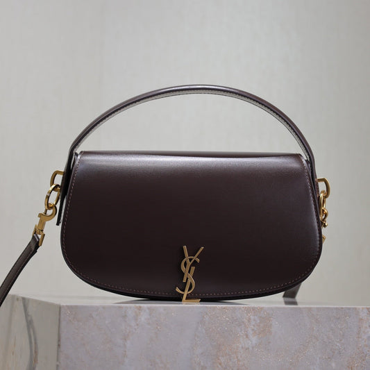 VOLTAIRE 24 IN BRUNETTE BROWN CALFSKIN mysite