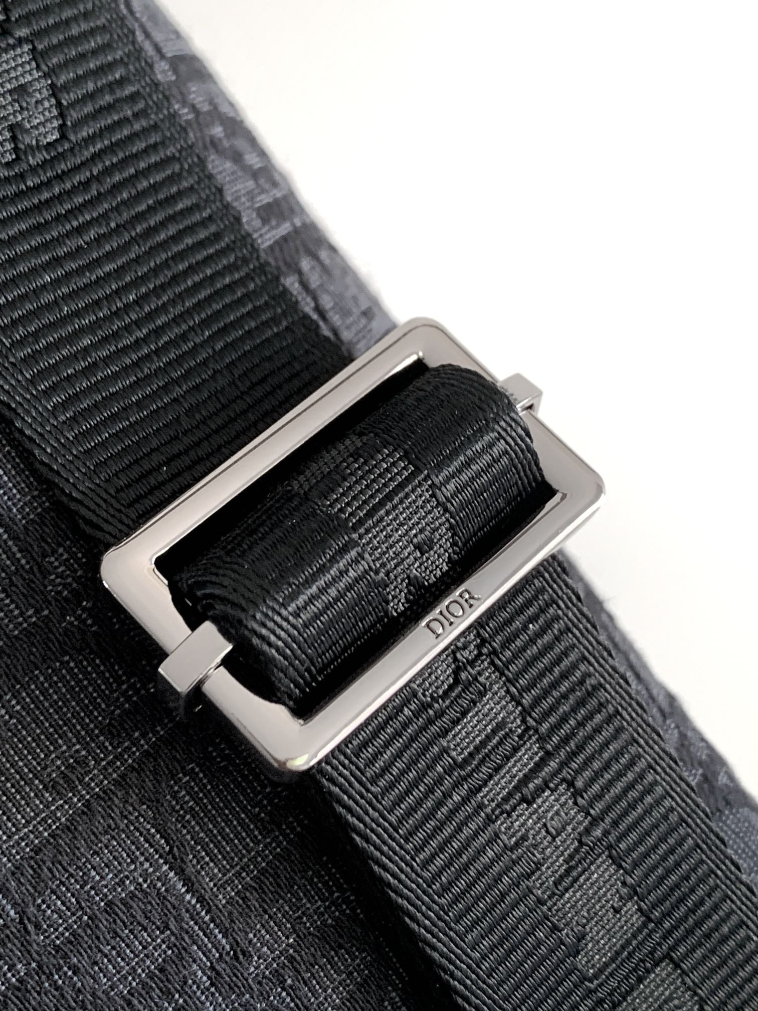 Dior 8 Waist Bag Black Frabic 336248 mysite