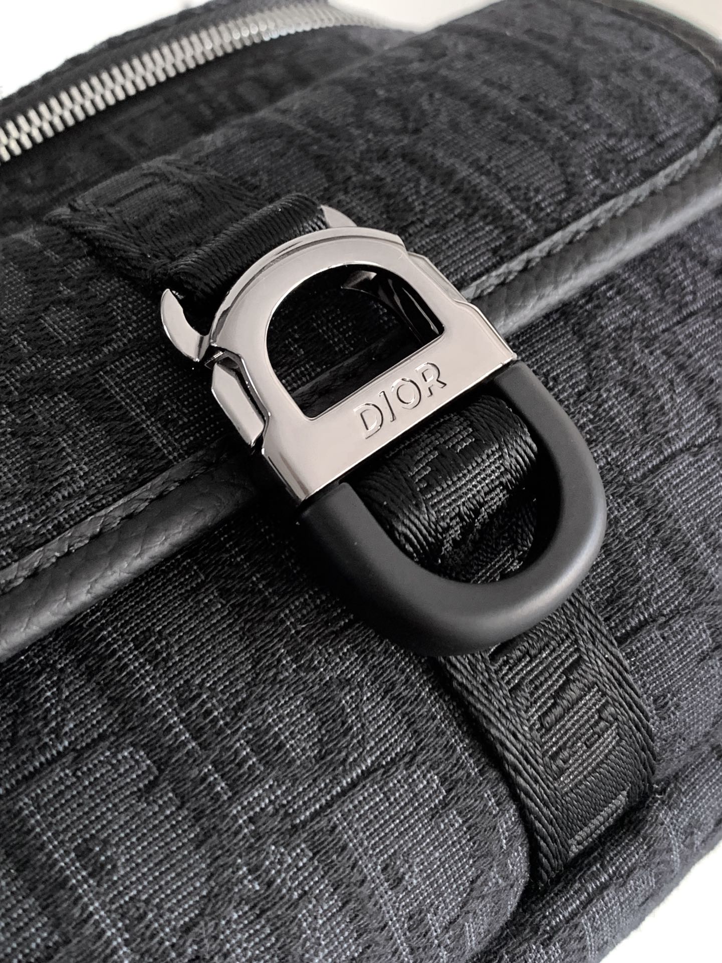 Dior 8 Waist Bag Black Frabic 336248 mysite