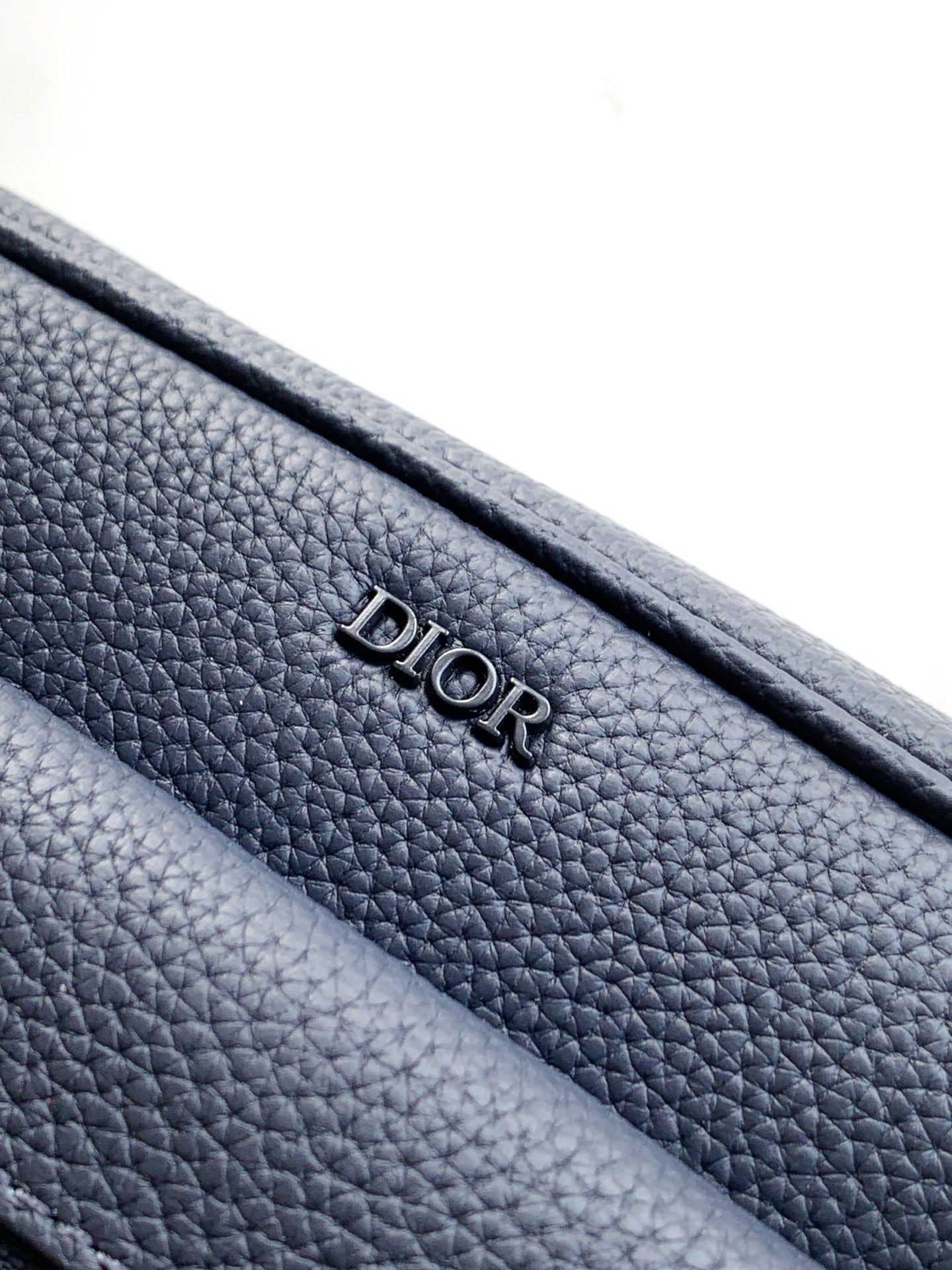 Dior Rider 2.0 Zippered Messenger Bag Navy Blue Cowhide 336245 mysite