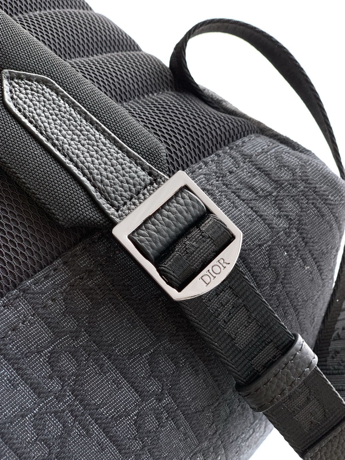 Dior Rider 2.0 Zipper Backpack Black Cowhide 336219