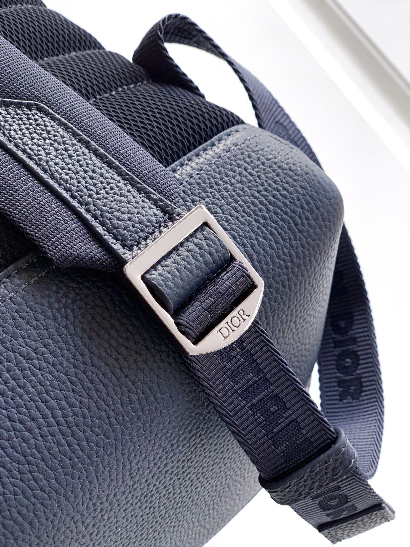 Dior Rider 2.0 Zipper Backpack Navy Blue Cowhide 336239 mysite