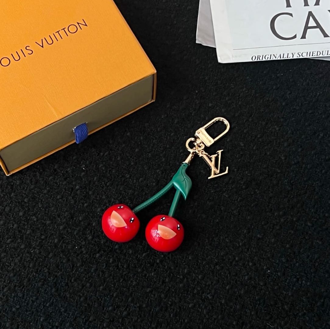 🌟 L$V Cherry Keychain: Cute + Luxury, All in One 🍒✨s mysite