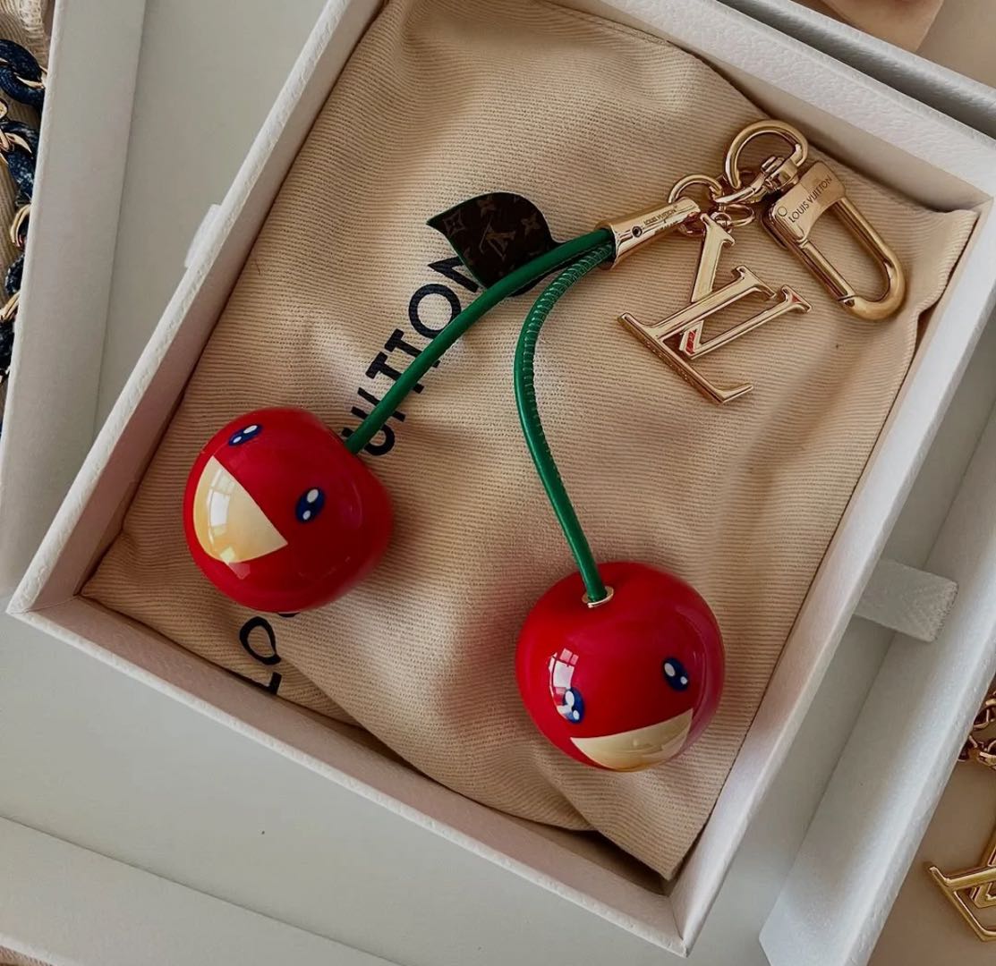 🌟 L$V Cherry Keychain: Cute + Luxury, All in One 🍒✨s mysite
