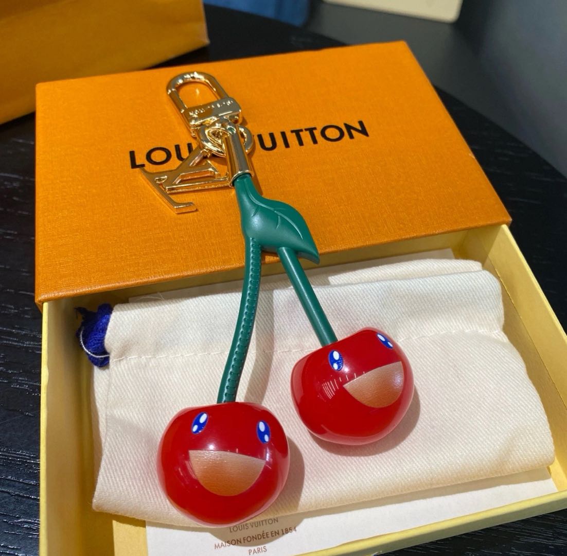 🌟 L$V Cherry Keychain: Cute + Luxury, All in One 🍒✨s mysite