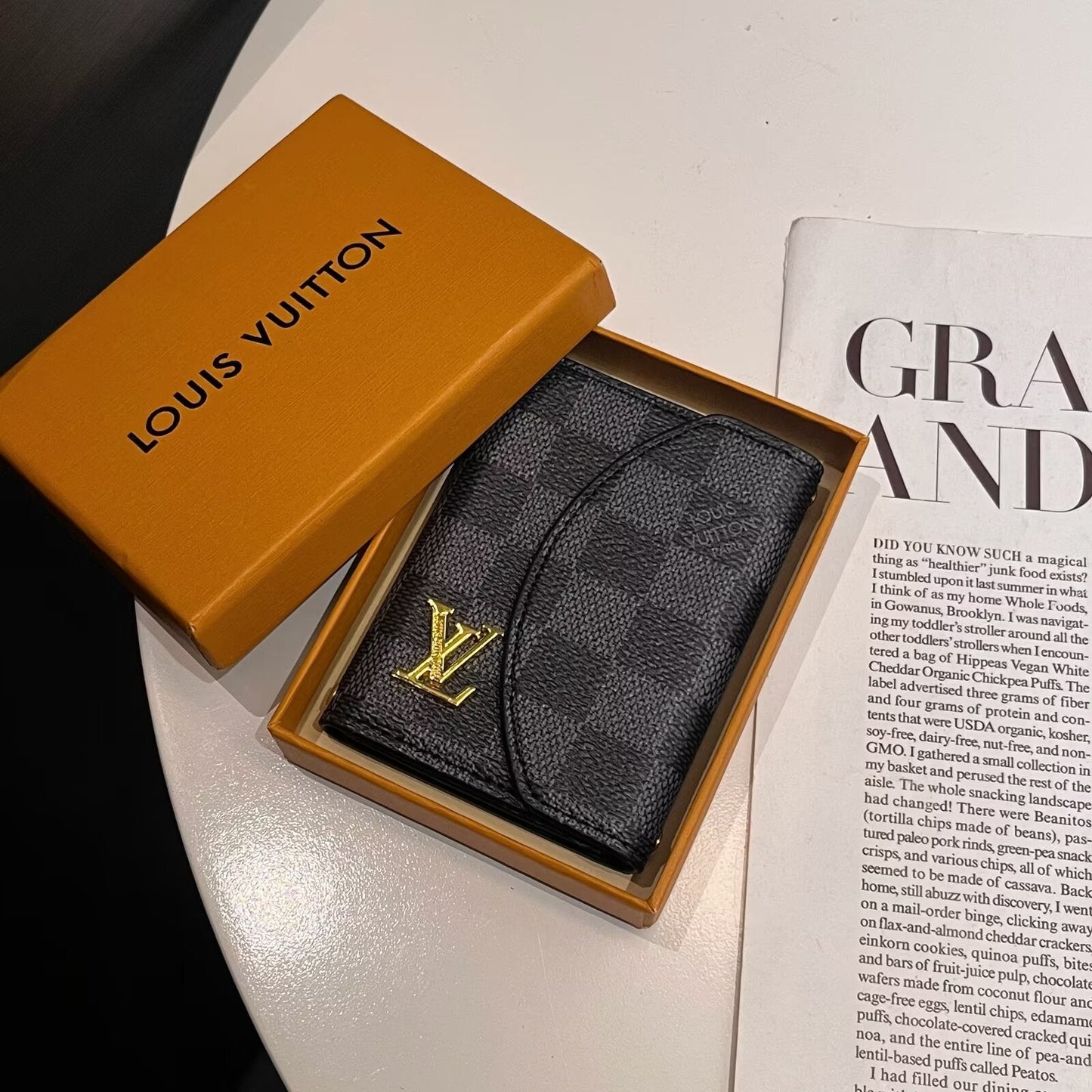 Luxury LV & GG-Inspired Monogram Compact Wallet Collection-s mysite