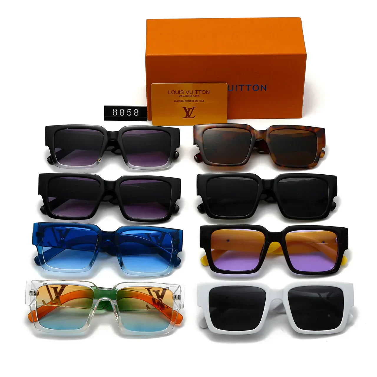 Fashion hot 9 color sunglasses 8858 mysite