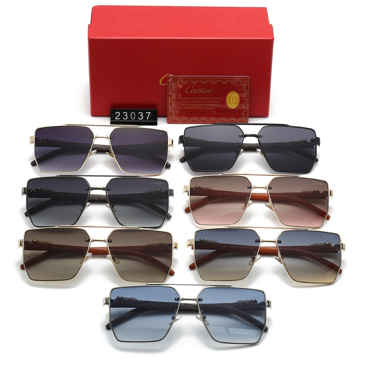 Fashion hot 7 color sunglasses 23037 mysite