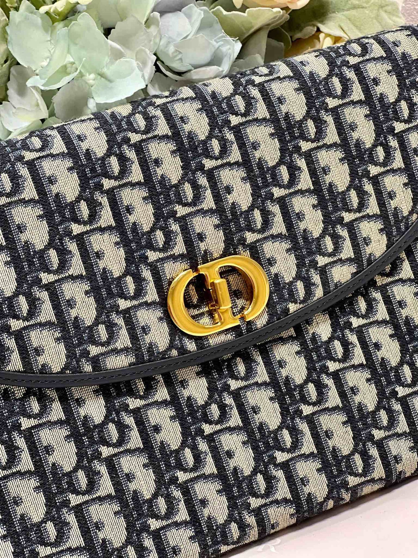 30 MONTAIGNE 30CM BLUE OBLIQUE EMBROIDERY mysite